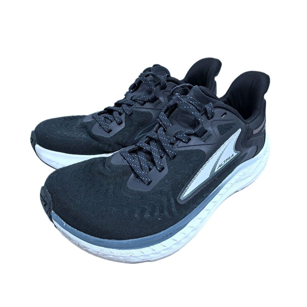 Altra Torin 7 Womens Size 7 Road Running Training Shoes Black White Sneakers Run